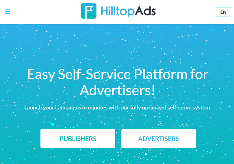 Đăng ký tài khoản nhà xuất bản miễn phí trên HilltopAds