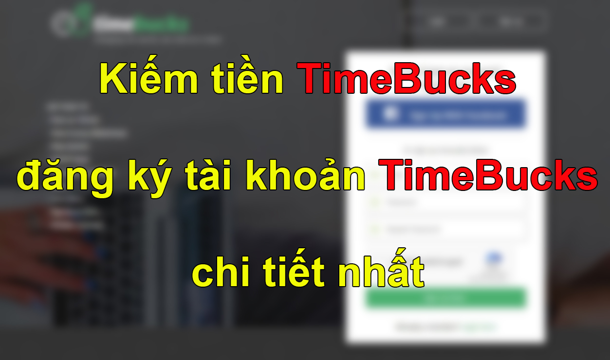 đăng ký timebucks