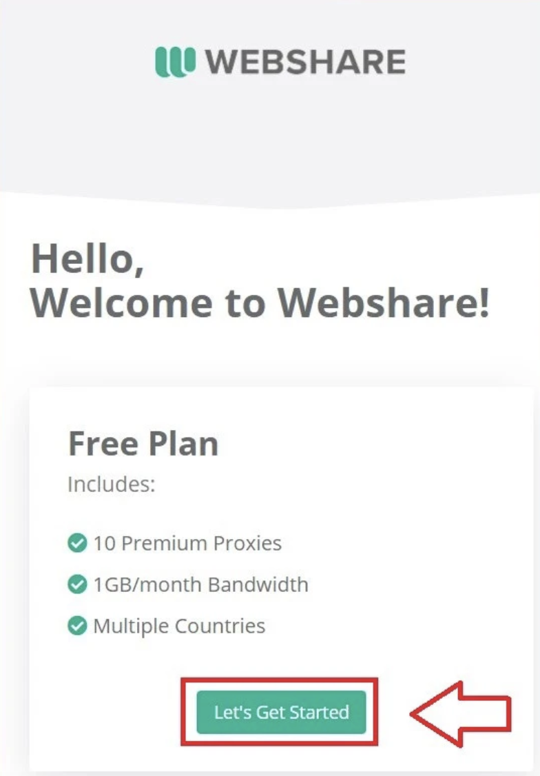 Nhận 10 proxy miễn phí