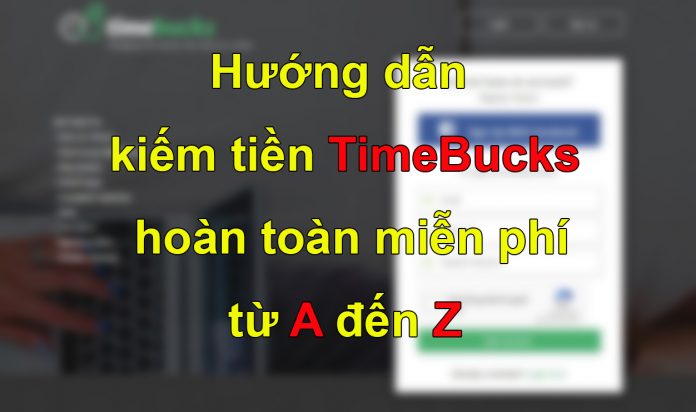 Kiếm tiền Timebucks